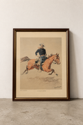 Vintage Frederic Remington A Cavalry Officer Framed Print