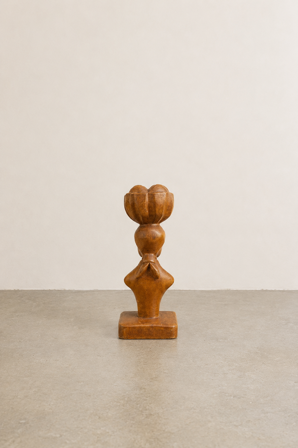 Hand Carved Wood Sculpture