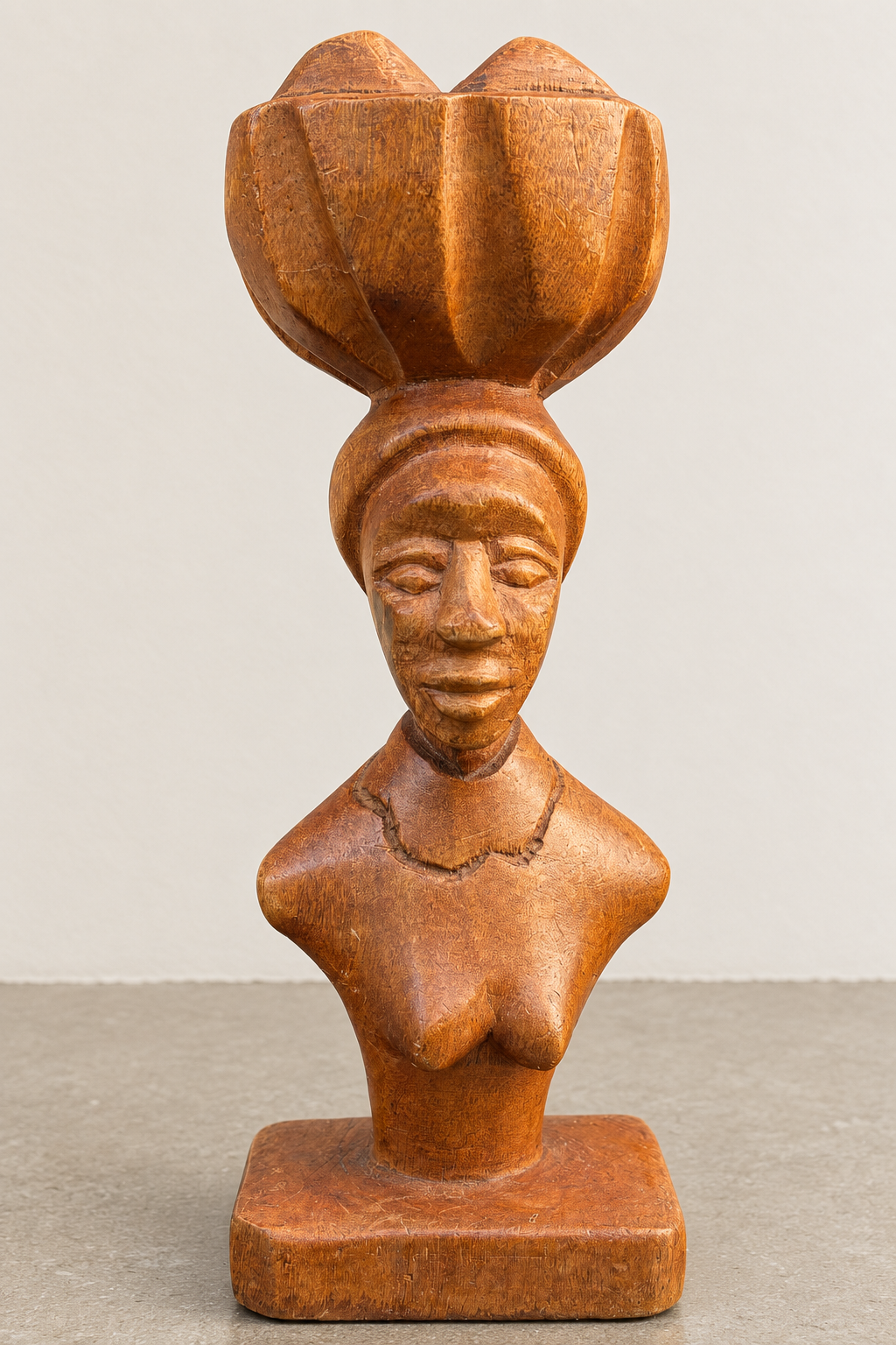 Hand Carved Wood Sculpture