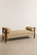 Mahogany Twist Bobbin-Turned Daybed