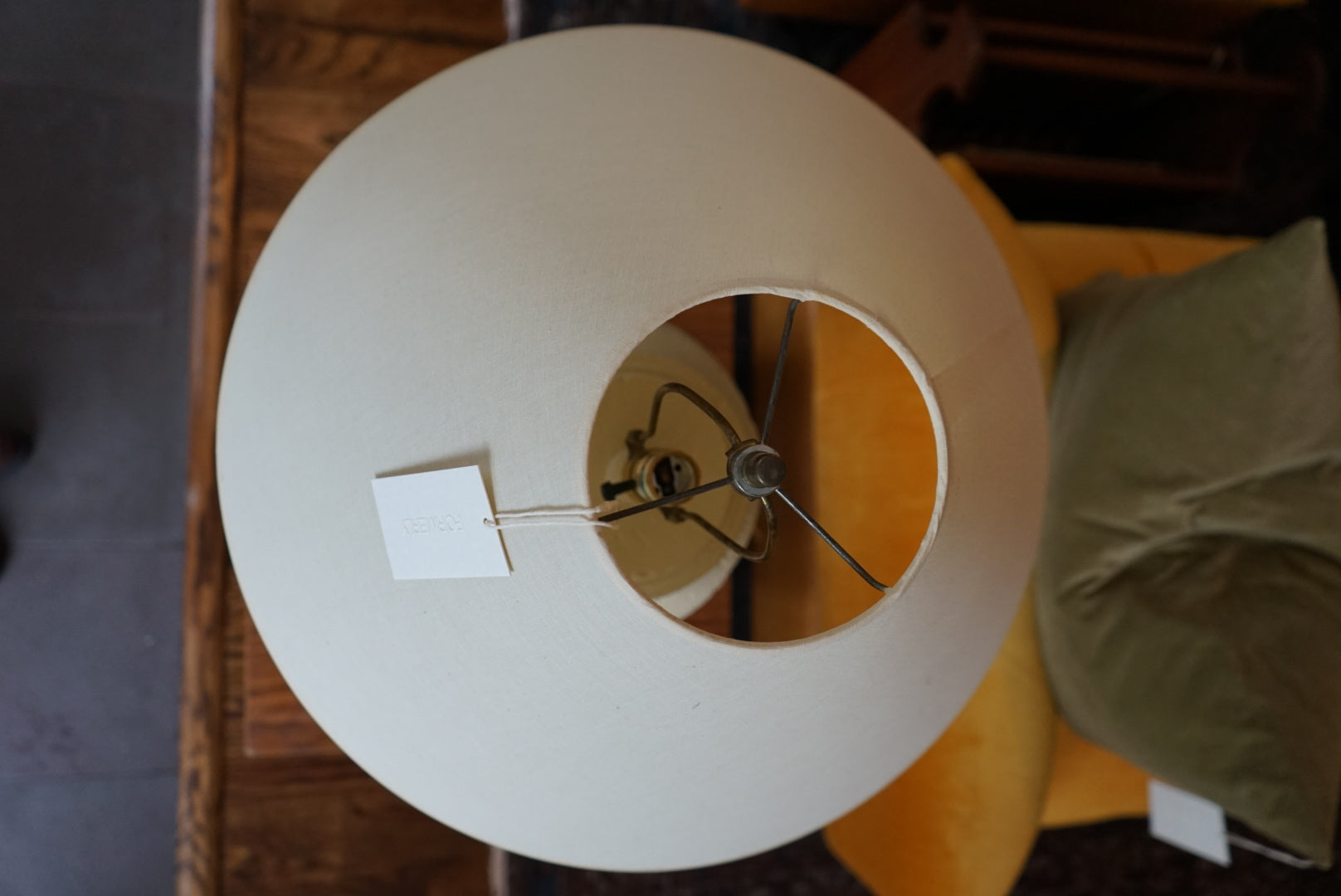 1980s Textured Plaster Lamps (Pair)