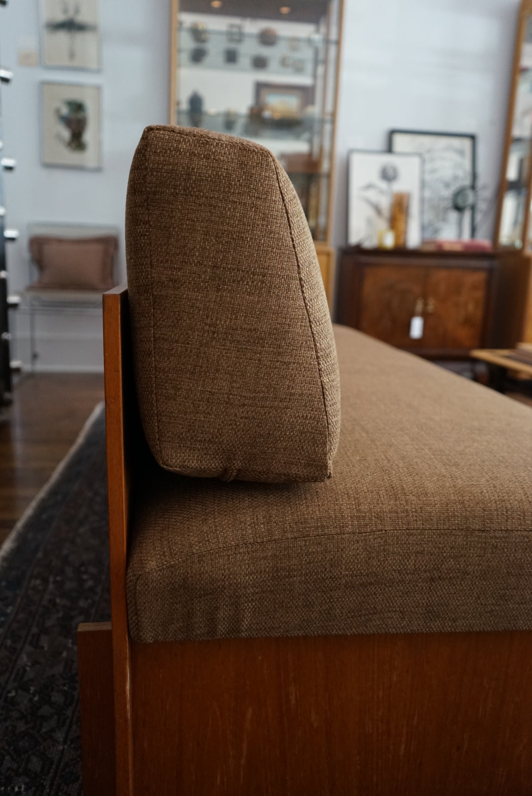Danish Teak Storage Sofa