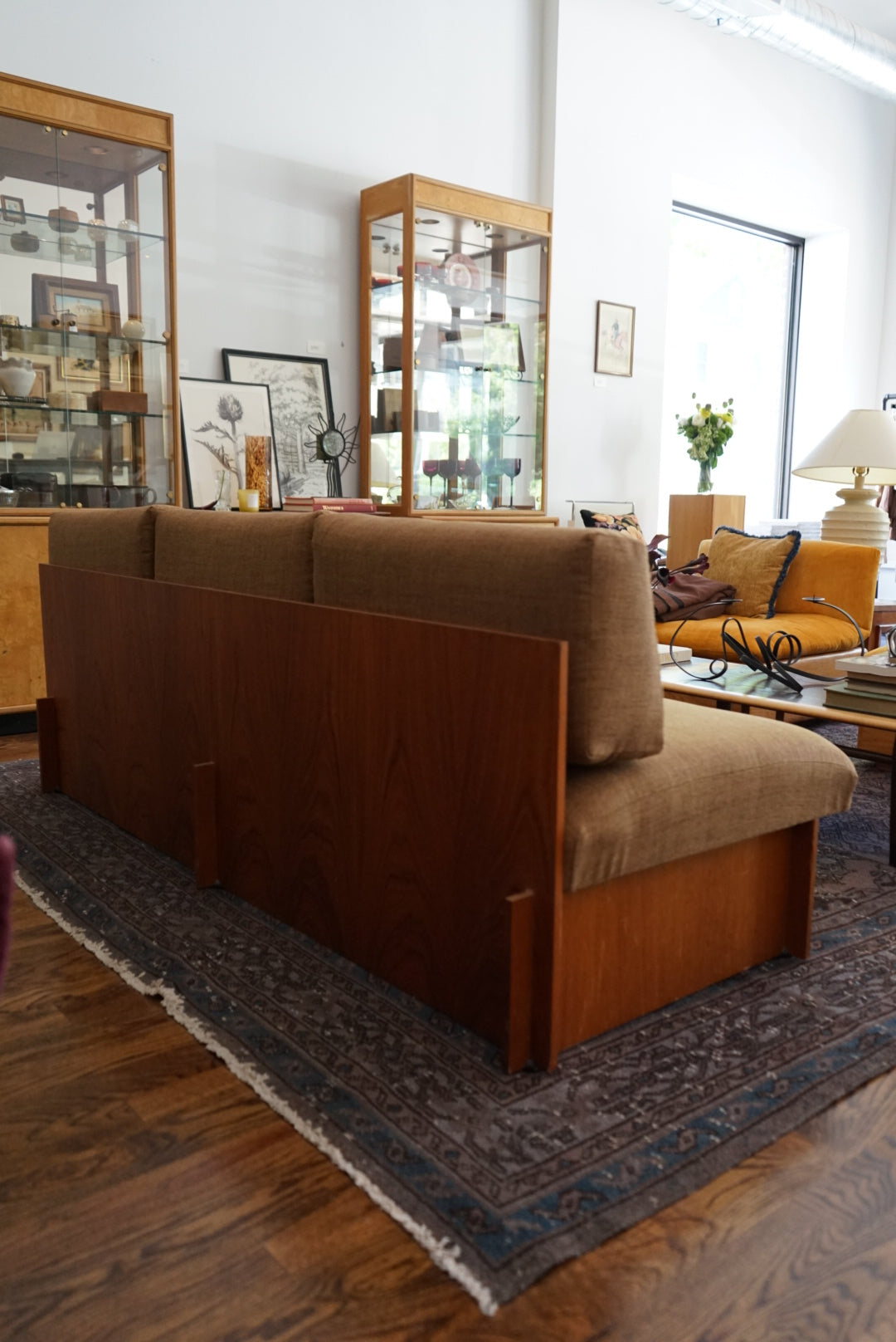 Danish Teak Storage Sofa