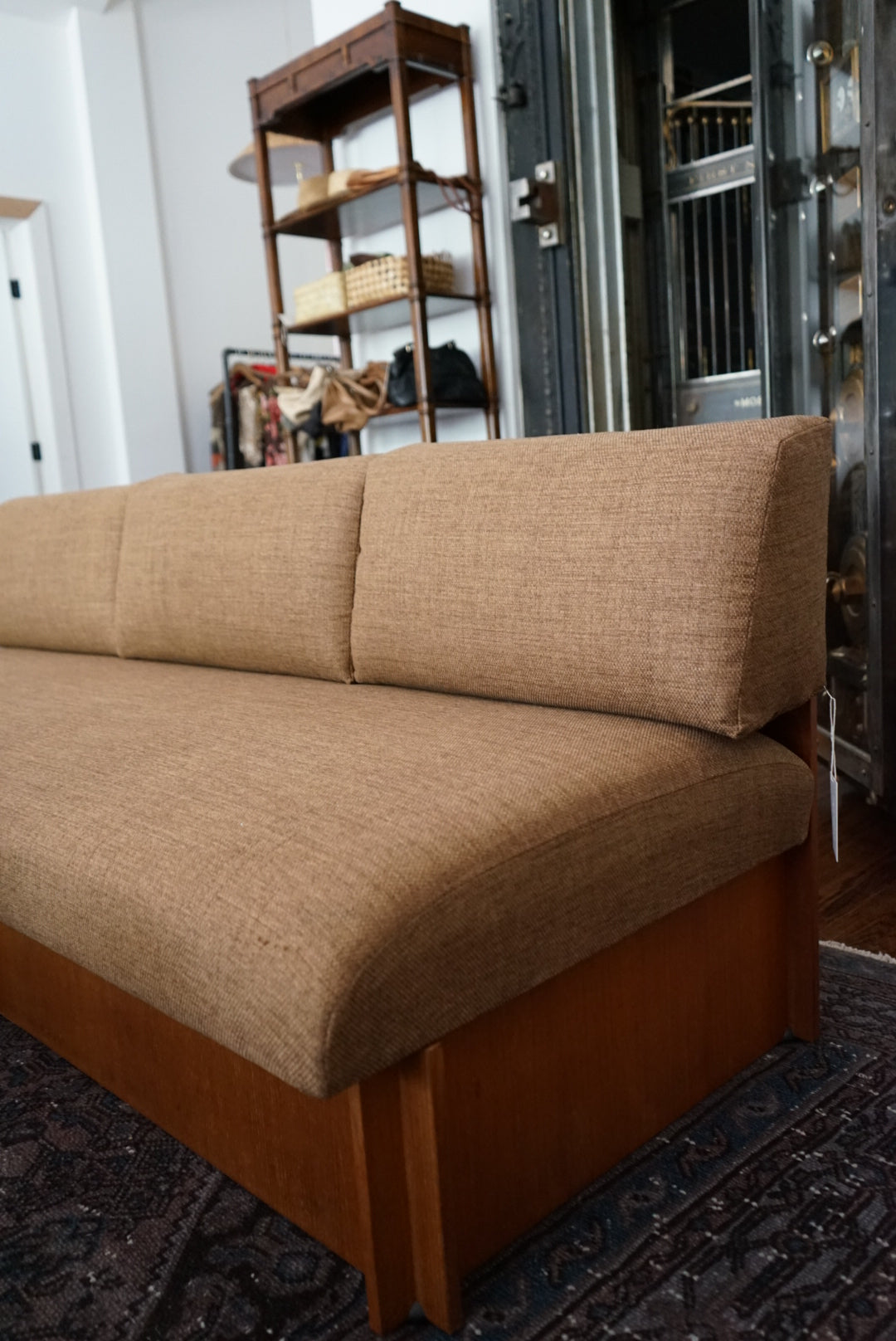 Danish Teak Storage Sofa
