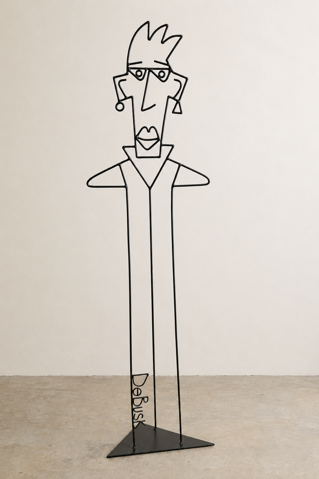 Postmodern DeBusk Statue 1990s