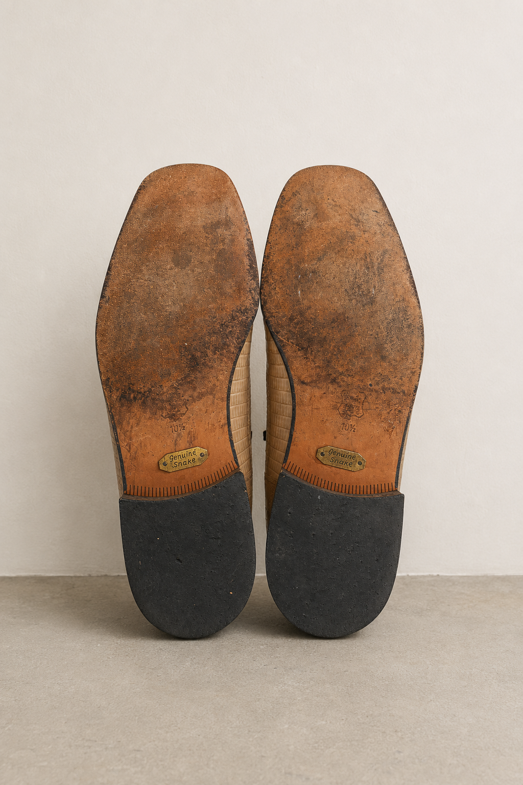 Genuine Snakeskin Dress Shoes