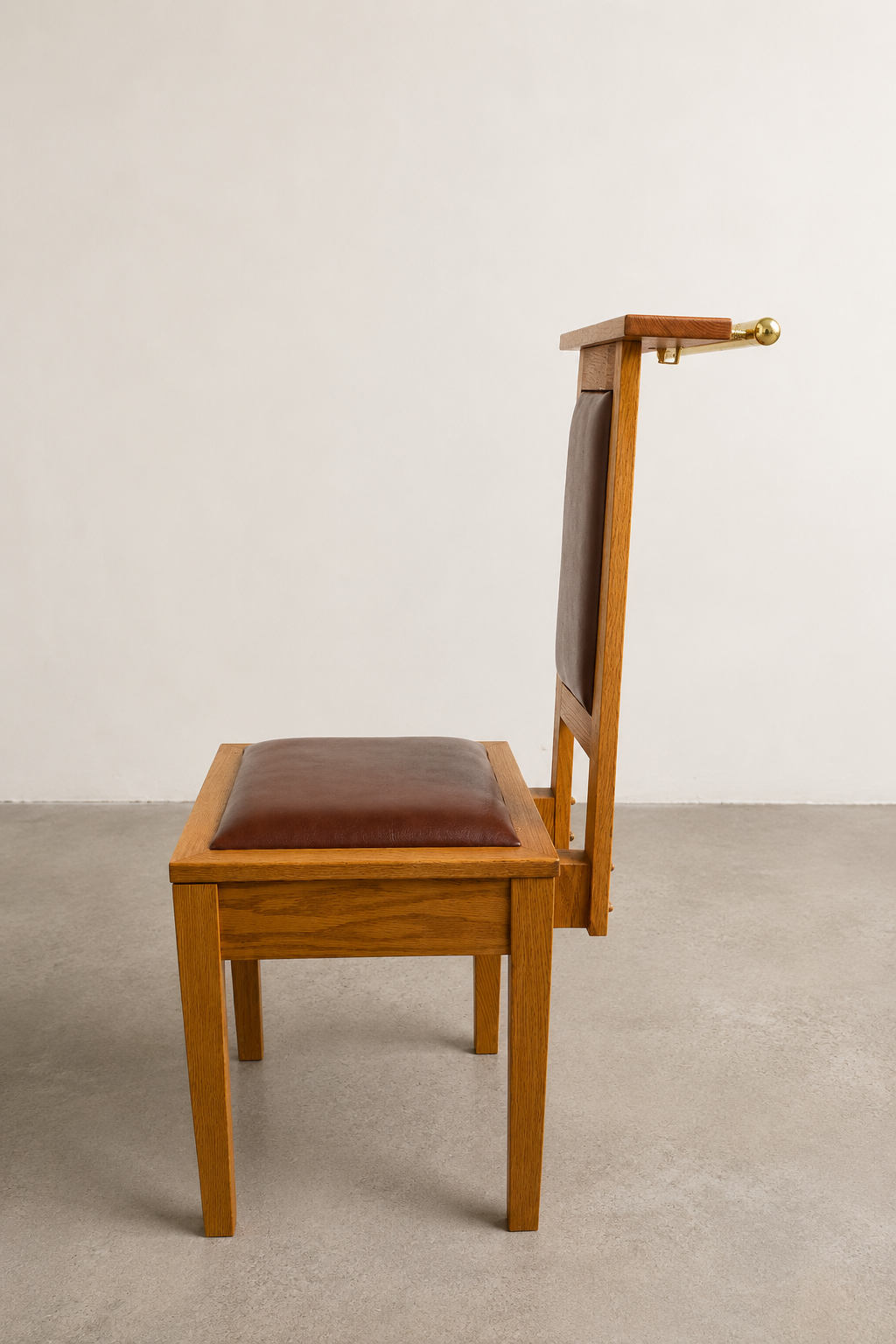 Mid Century Modern Oak Valet Chair