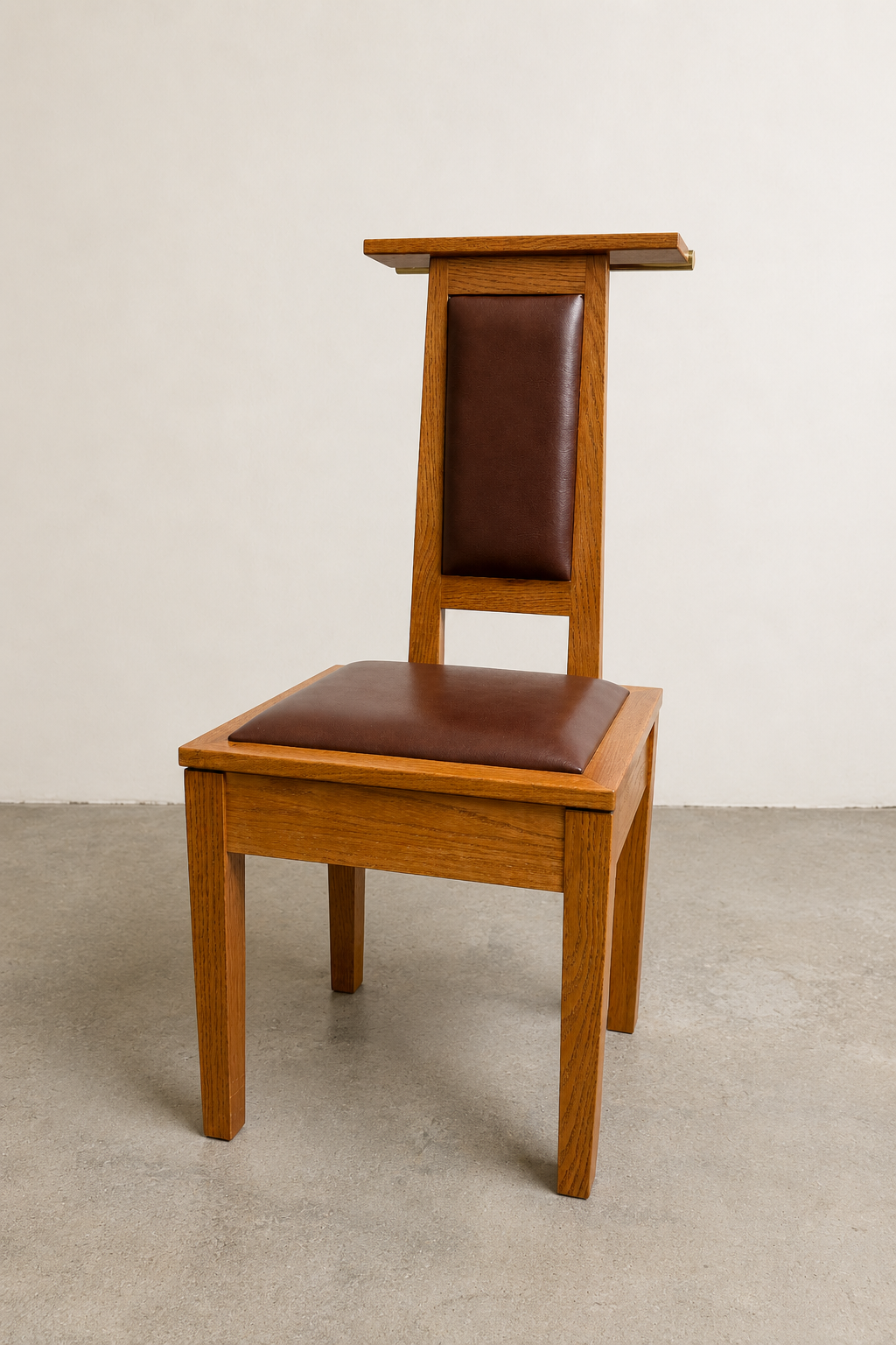 Mid Century Modern Oak Valet Chair