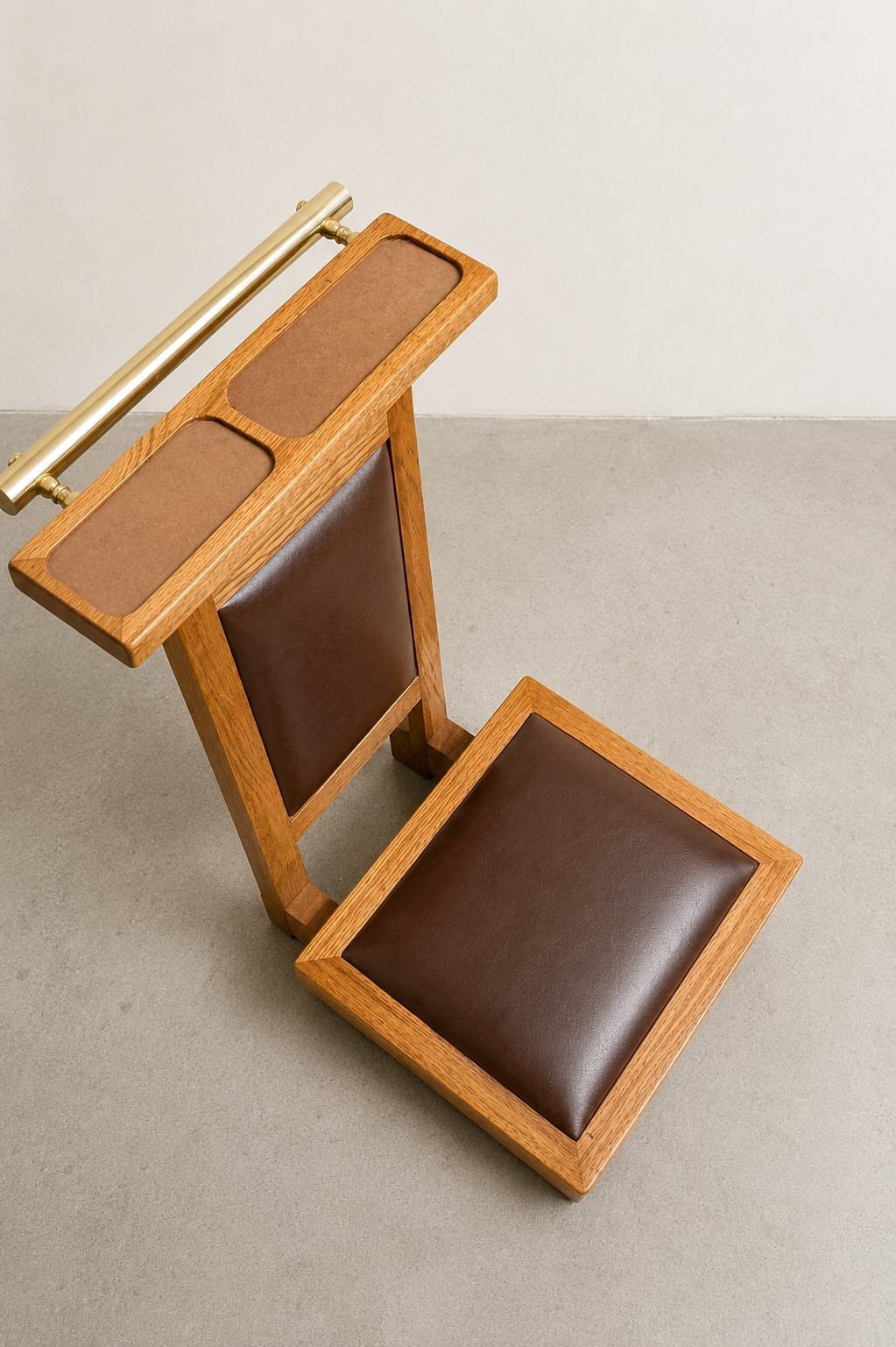 Mid Century Modern Oak Valet Chair