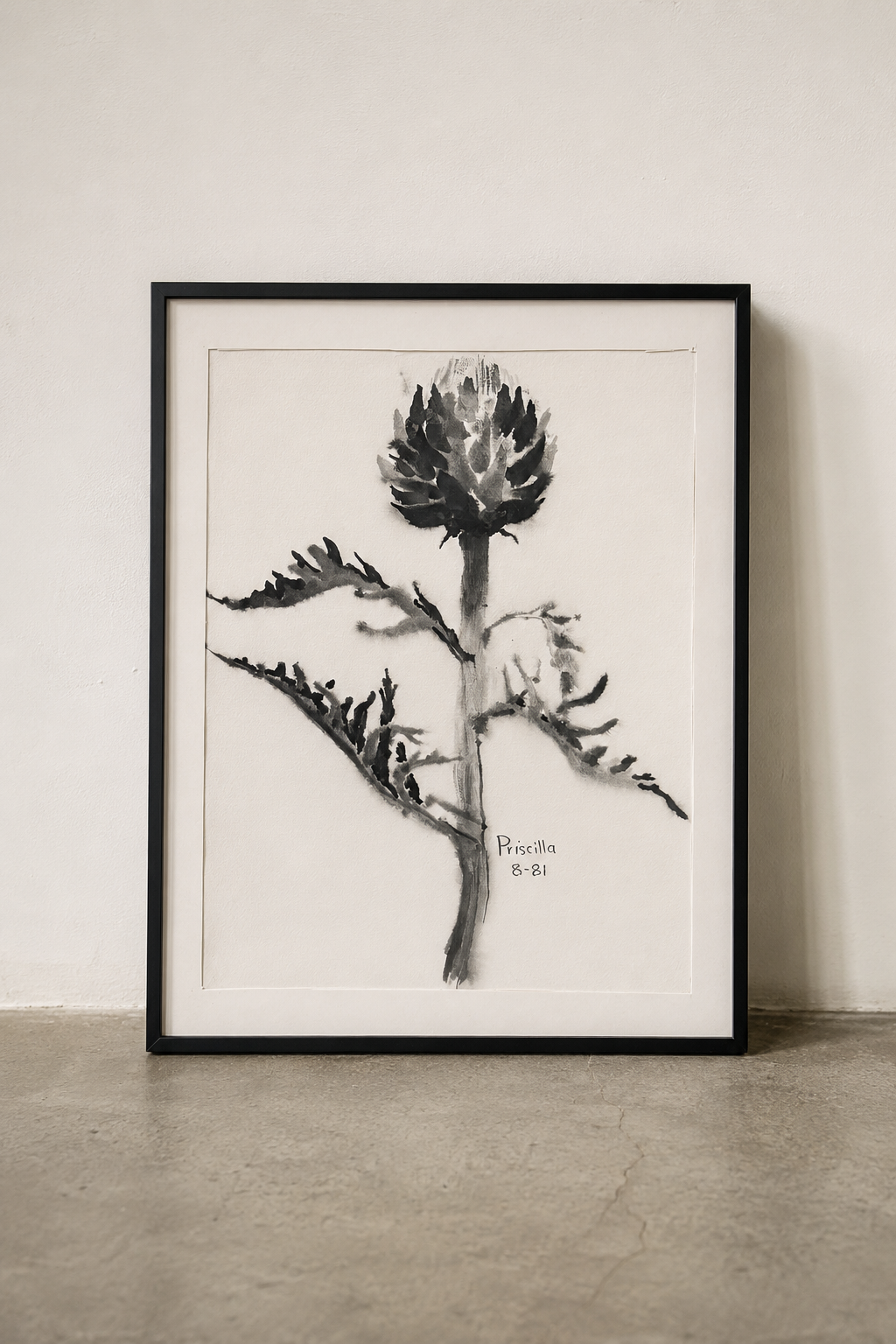 Artichoke Inkwash, 1981