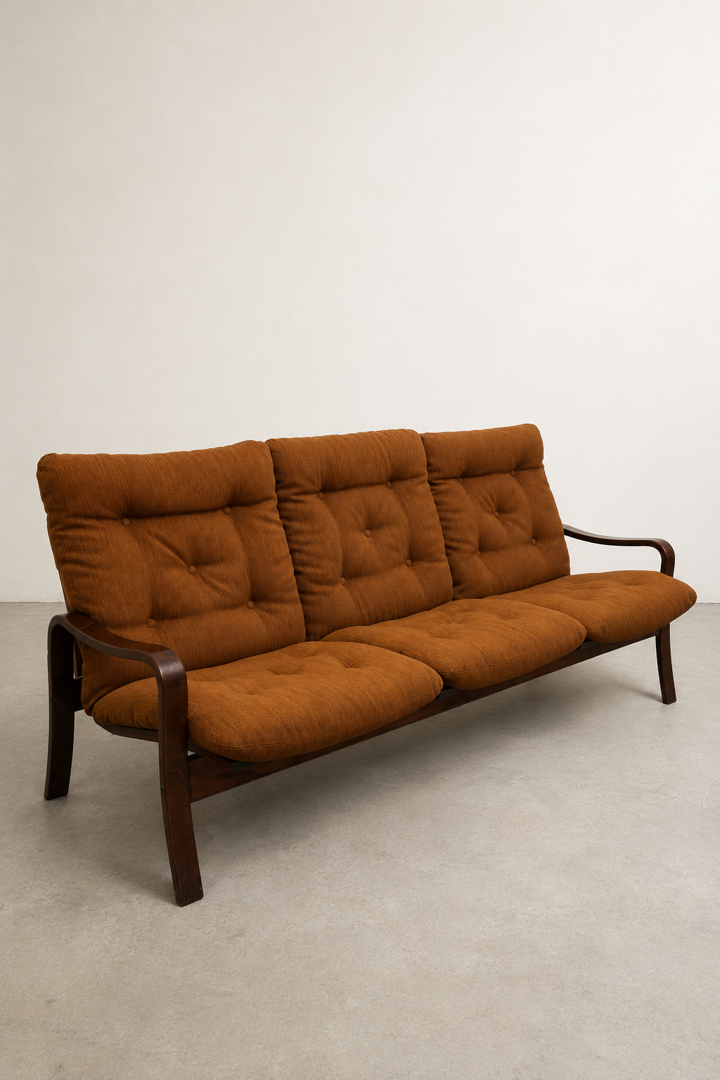 1970s Scandinavian Rosewood Sofa