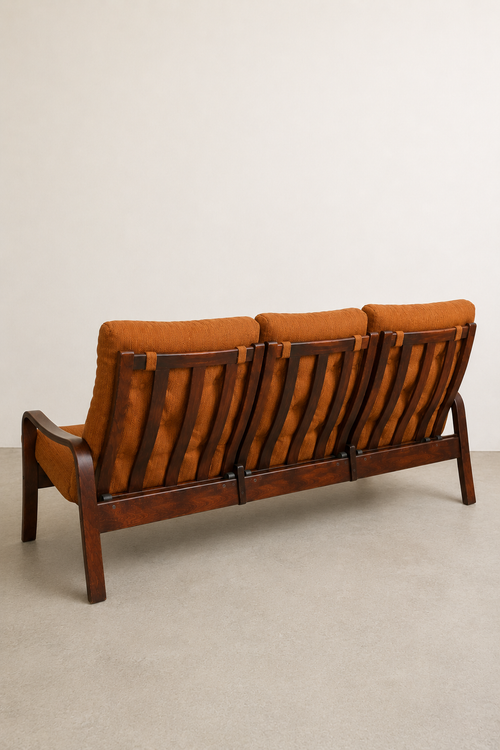 1970s Scandinavian Rosewood Sofa