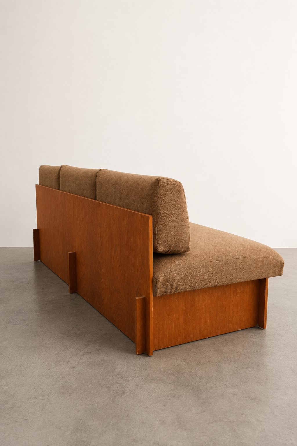 Danish Teak Storage Sofa