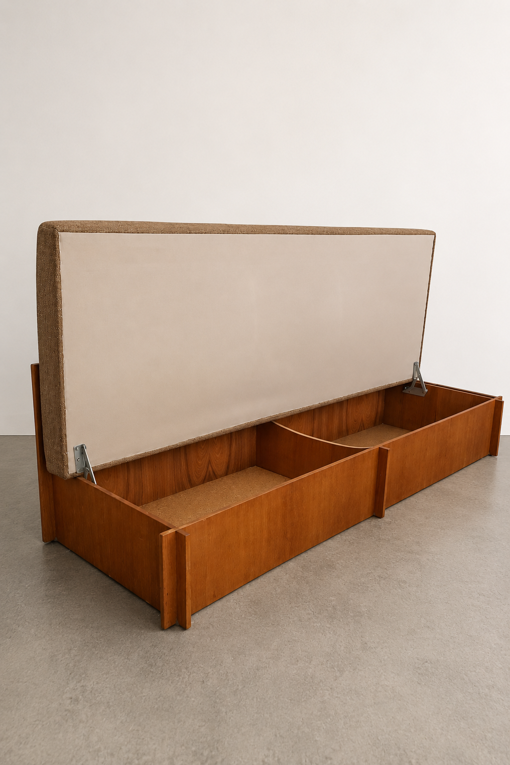 Danish Teak Storage Sofa